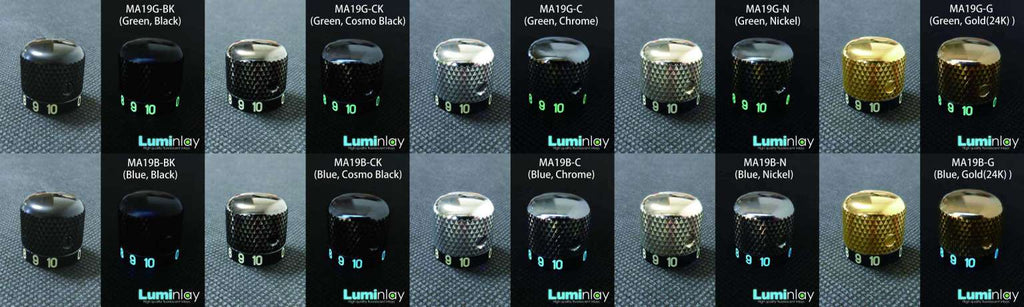 Luminlayノブ IAシリーズ/0-10/6.35mm(1/4インチ)シャフト用