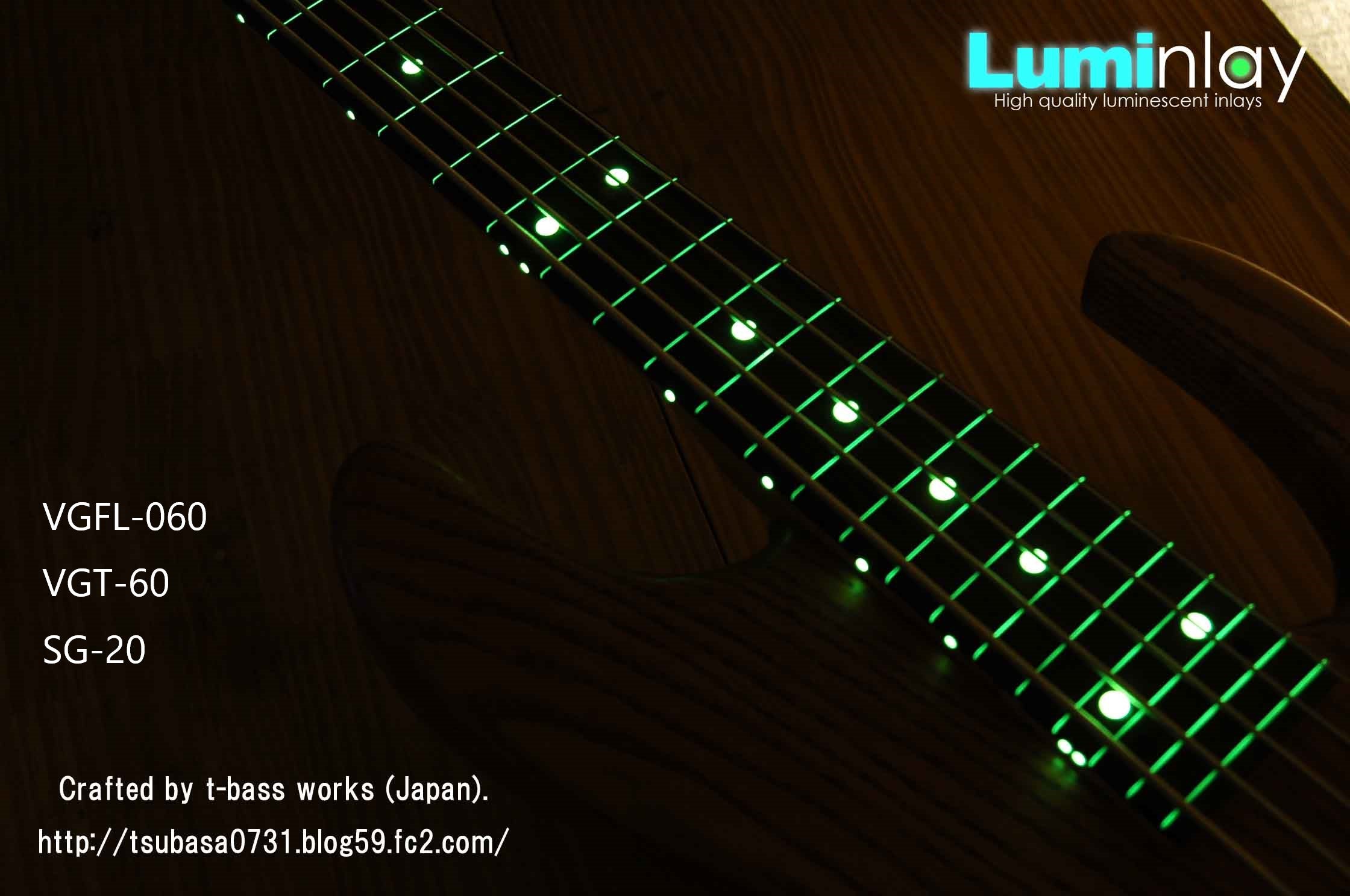 Luminlay Inlay Material Luminlay line material for fretless – MeisterWorks Store