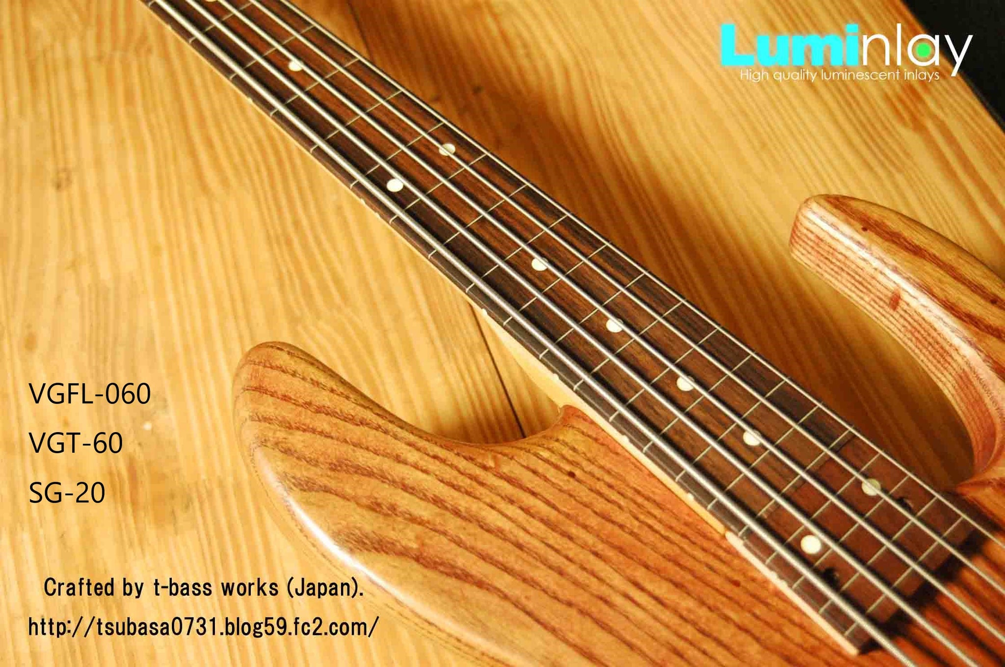 Luminlay Inlay Material Luminlay line material for fretless – MeisterWorks Store