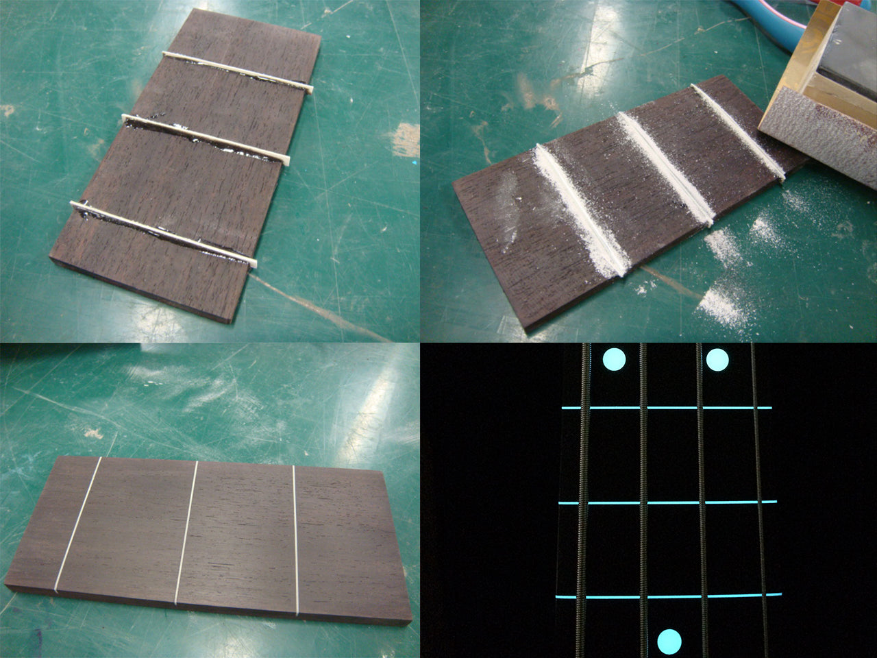 Luminlay Inlay Material Luminlay line material for fretless – MeisterWorks Store